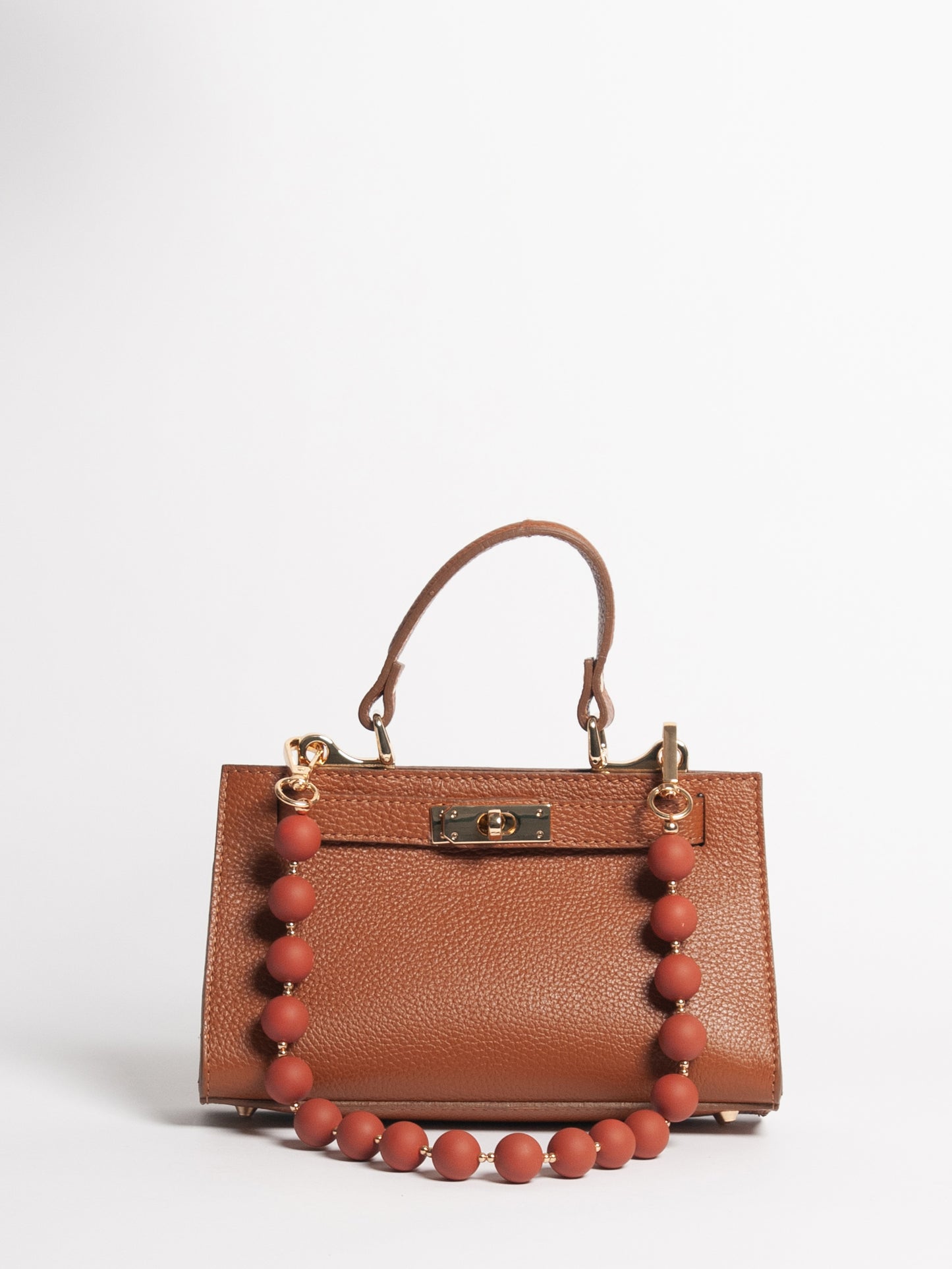 Borsa Mini Kelly - Cuoio