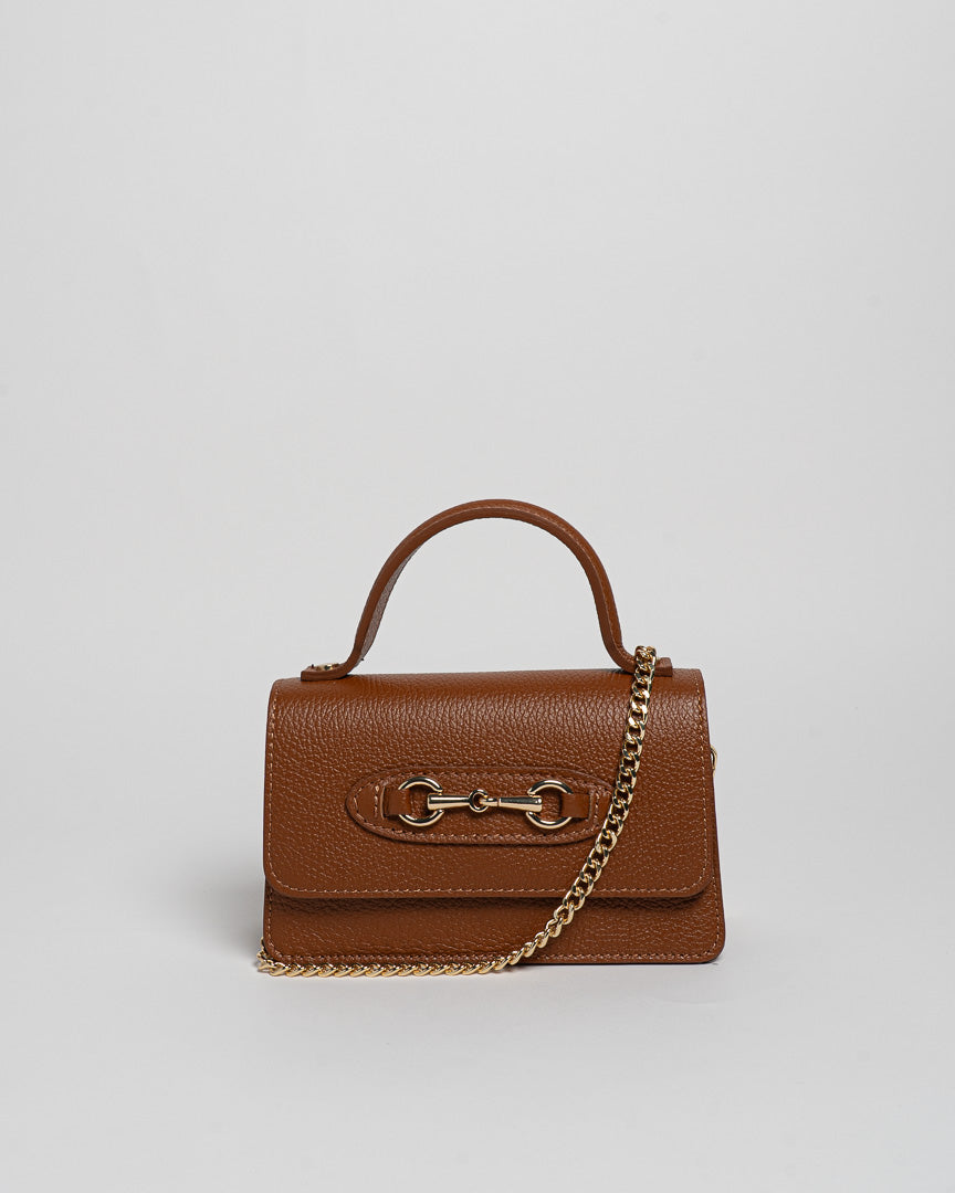 Borsa Mini G - Cuoio