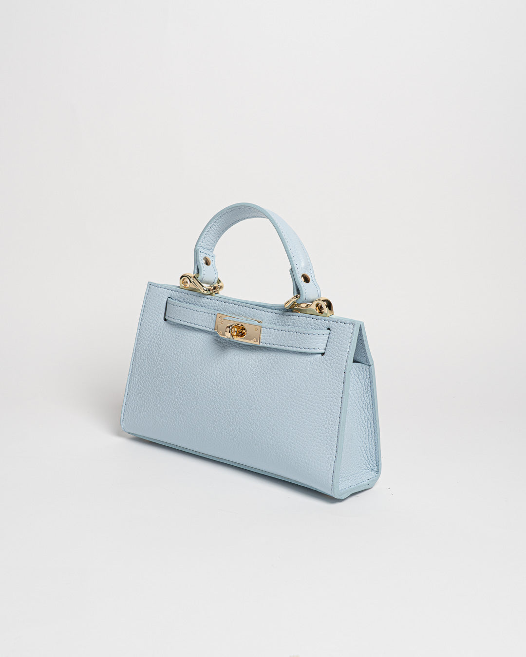 Borsa Mini Kelly - Celeste
