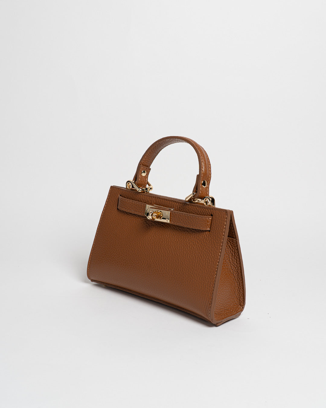 Borsa Mini Kelly - Cuoio