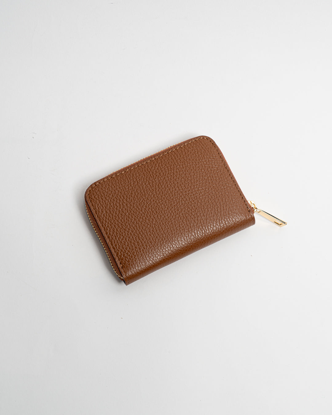 Portafoglio zip - Cuoio