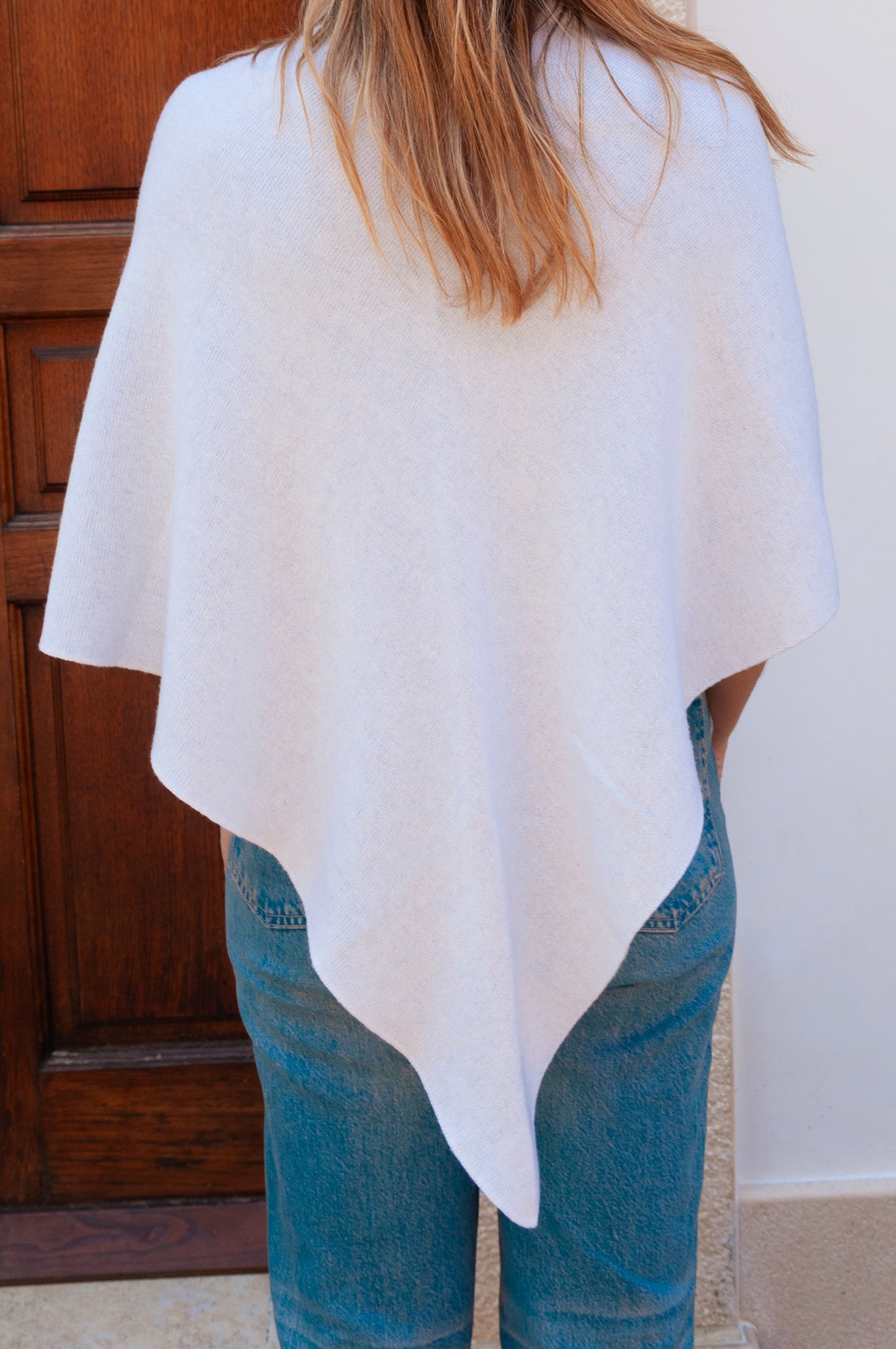 Poncho beige