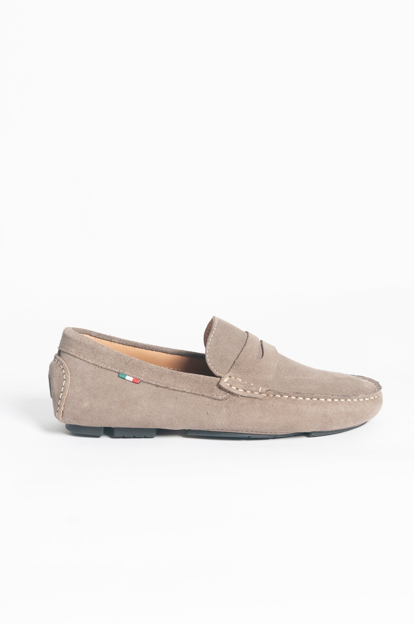 Mocassino basic bocca di leone - Tortora