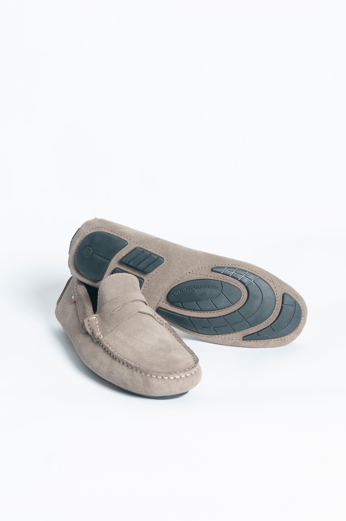 Mocassino basic bocca di leone - Tortora
