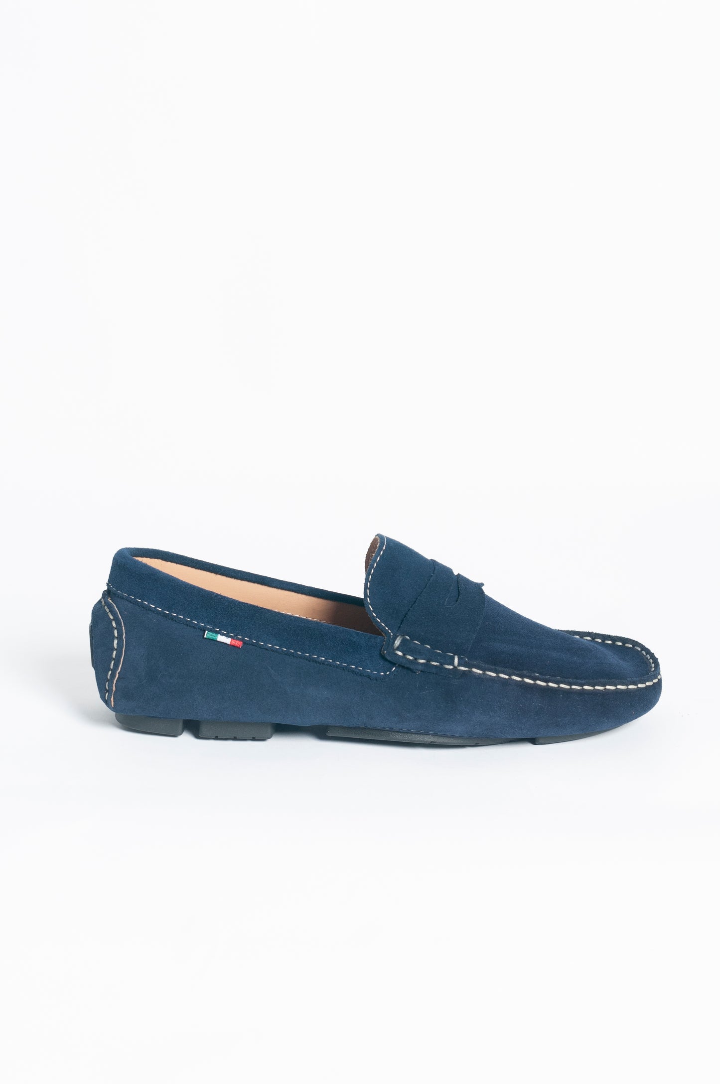 Mocassino basic bocca di leone - Blu navy