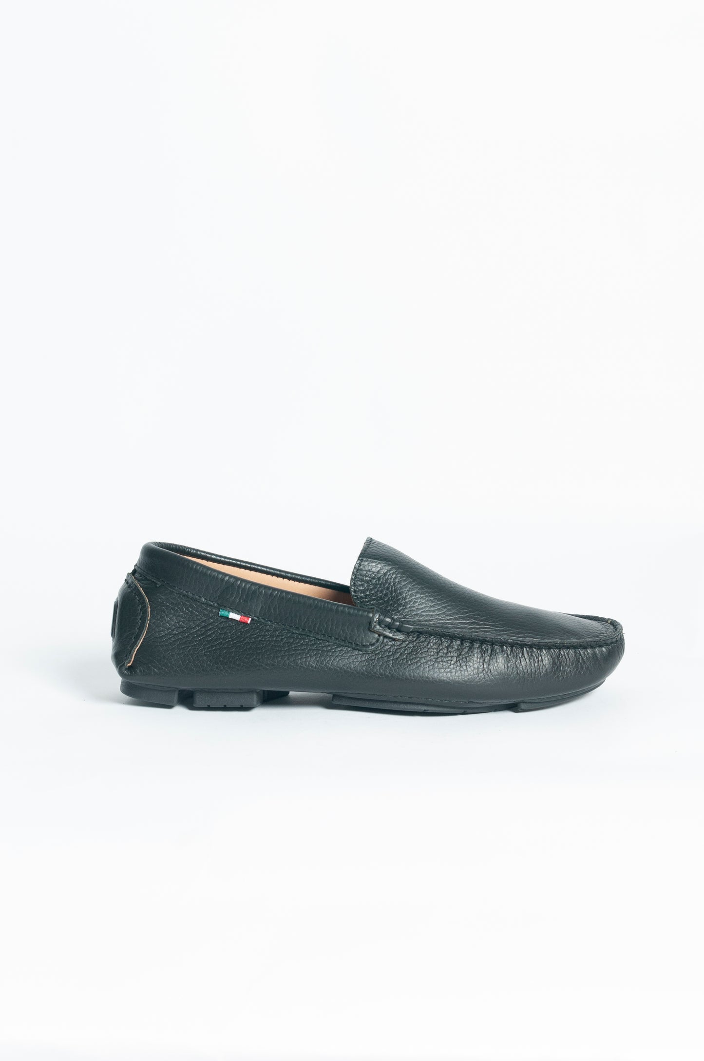 Mocassino basic pelle - Nero