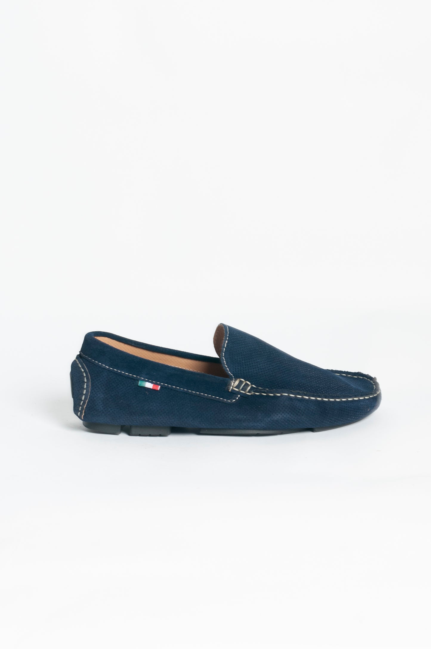 Mocassino stampa - Blu navy