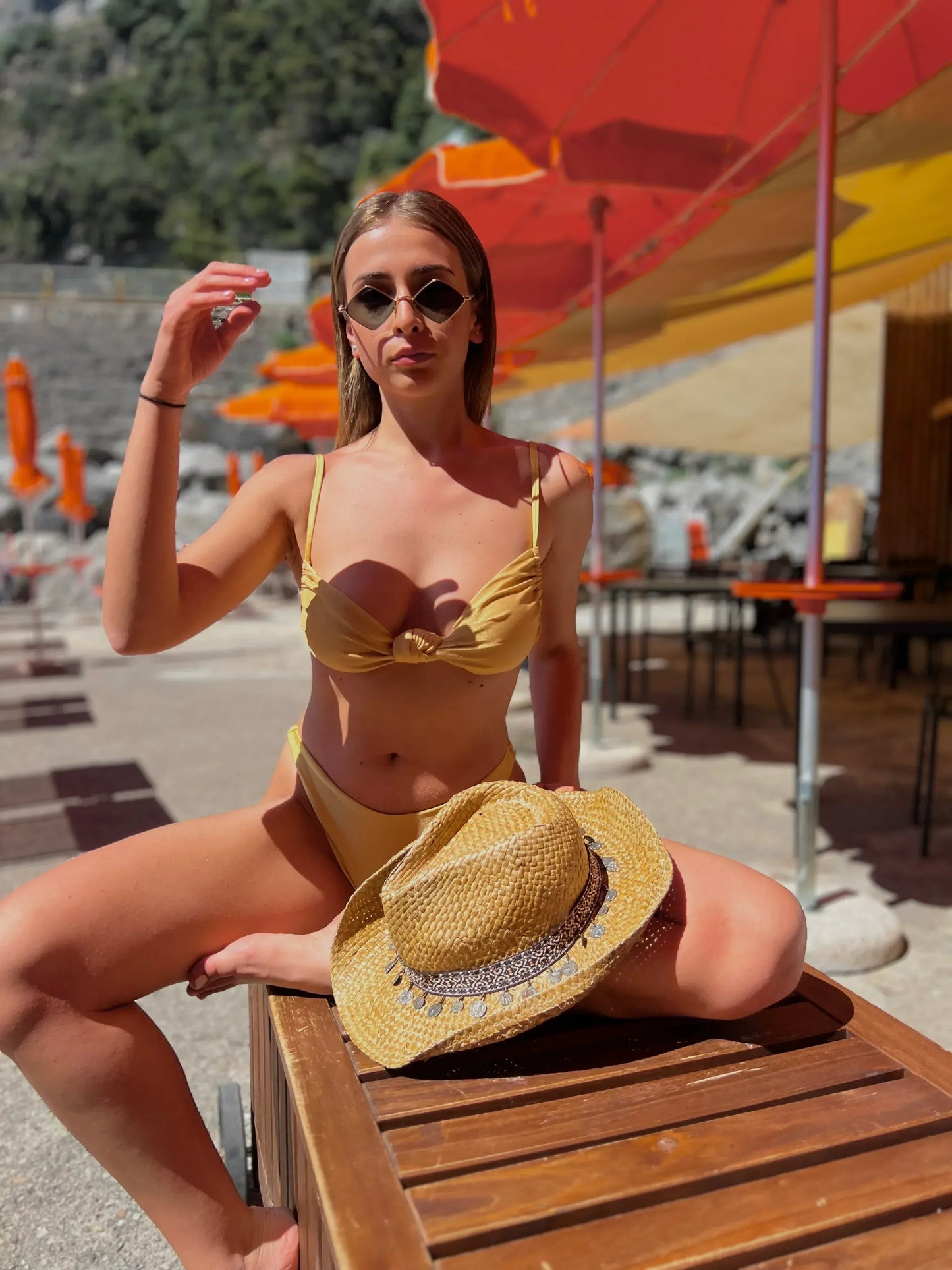 Top Gilda Lusso Glitter