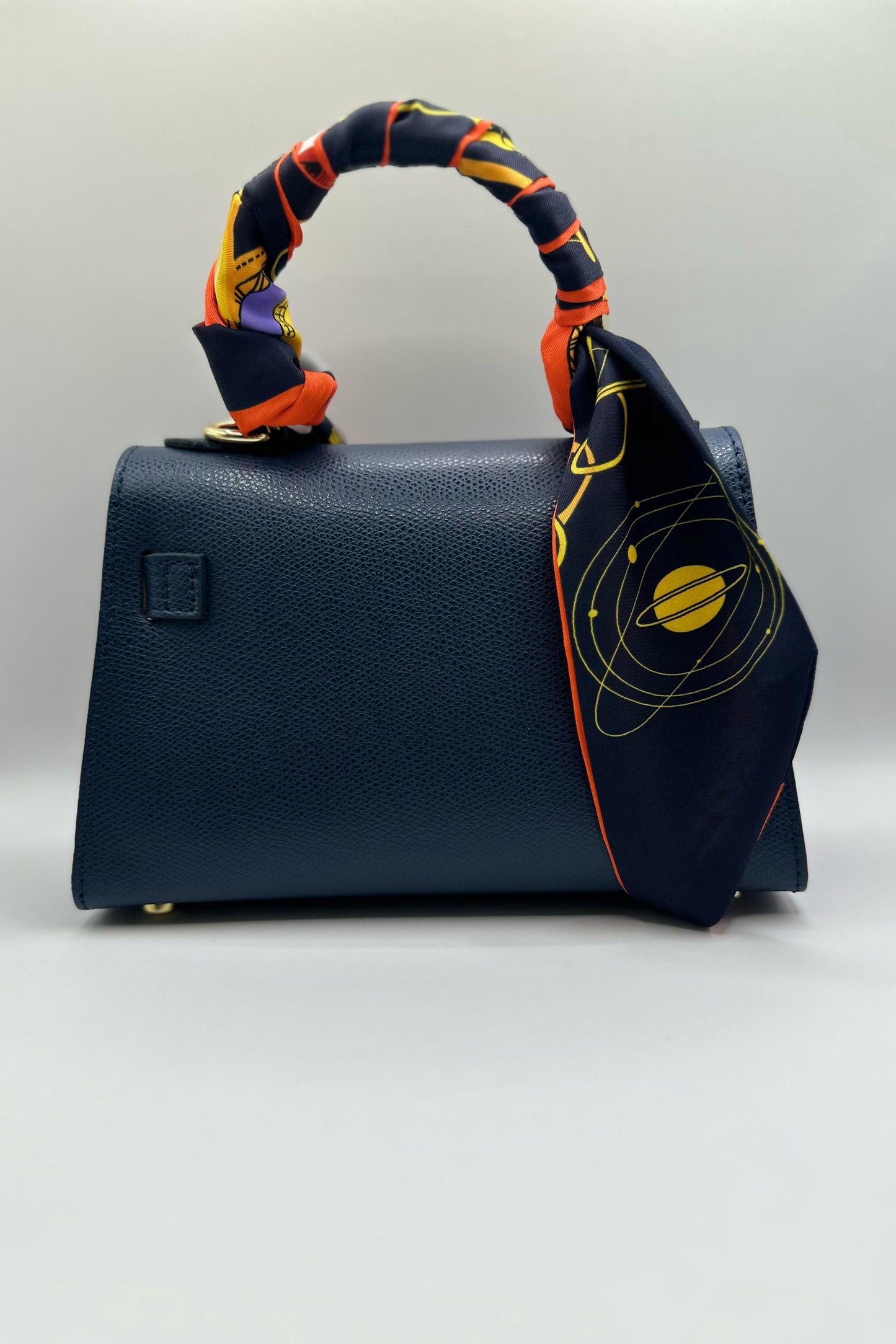 Borsa Mini K foulard - Blu