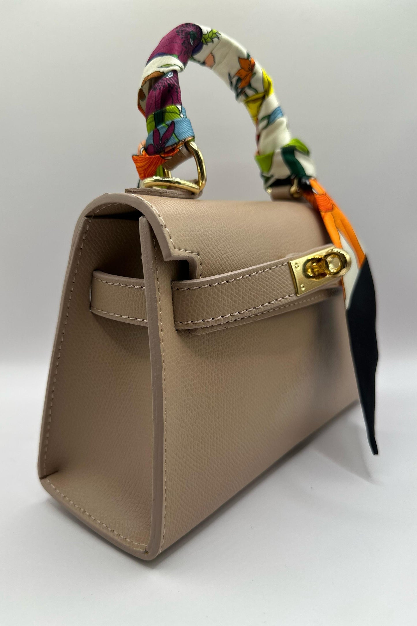 Borsa Mini K foulard - Beige