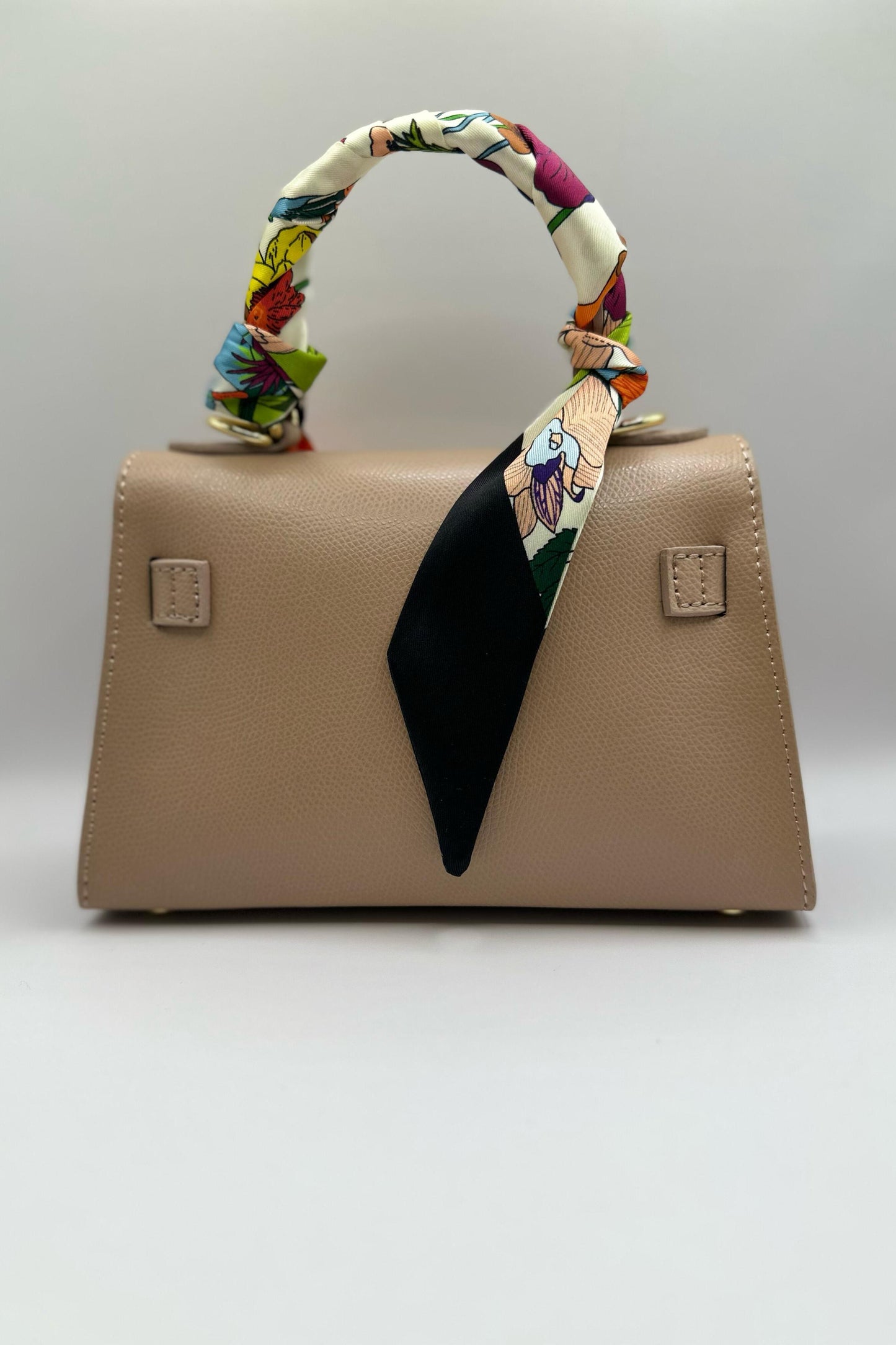 Borsa Mini K foulard - Beige