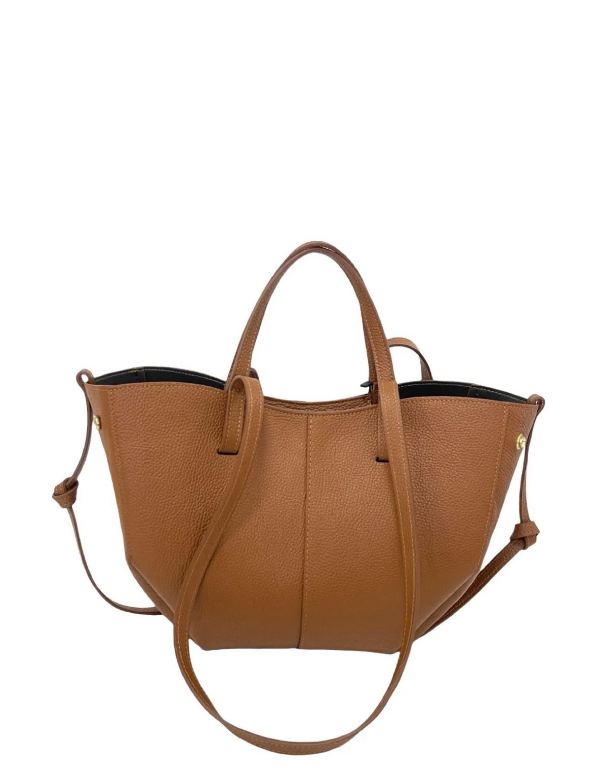 Borsa Cindy media - Cuoio