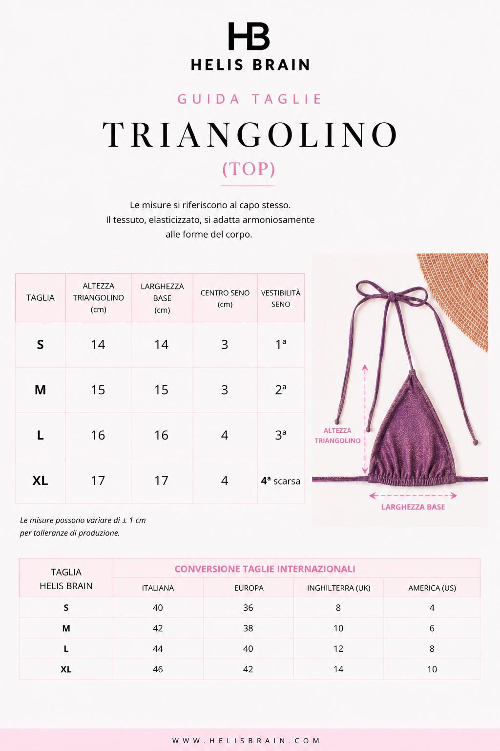 Triangolino Blu Navy