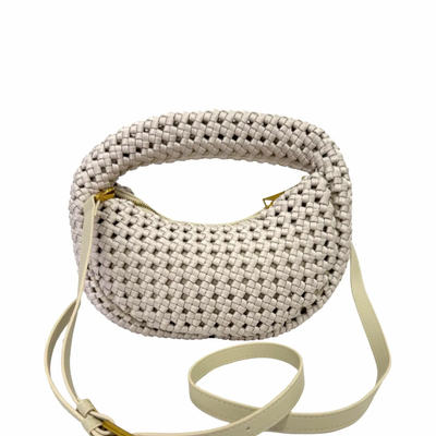 Borsa intreccio Maggie - Beige