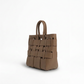 Borsa Penny intreccio - Taupe