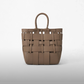 Borsa Penny intreccio - Taupe