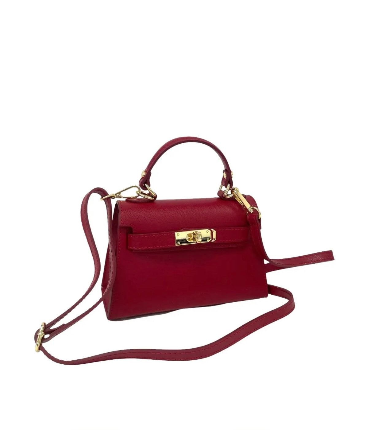 Borsa Mini K foulard - Rosso