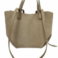 Borsa Cindy camoscio beige