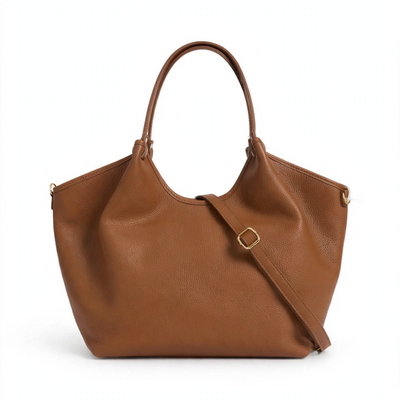 Borsa Jenny in pelle - Cuoio