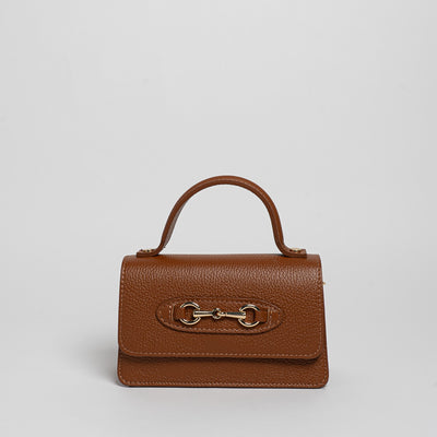 Borsa Mini G - Cuoio