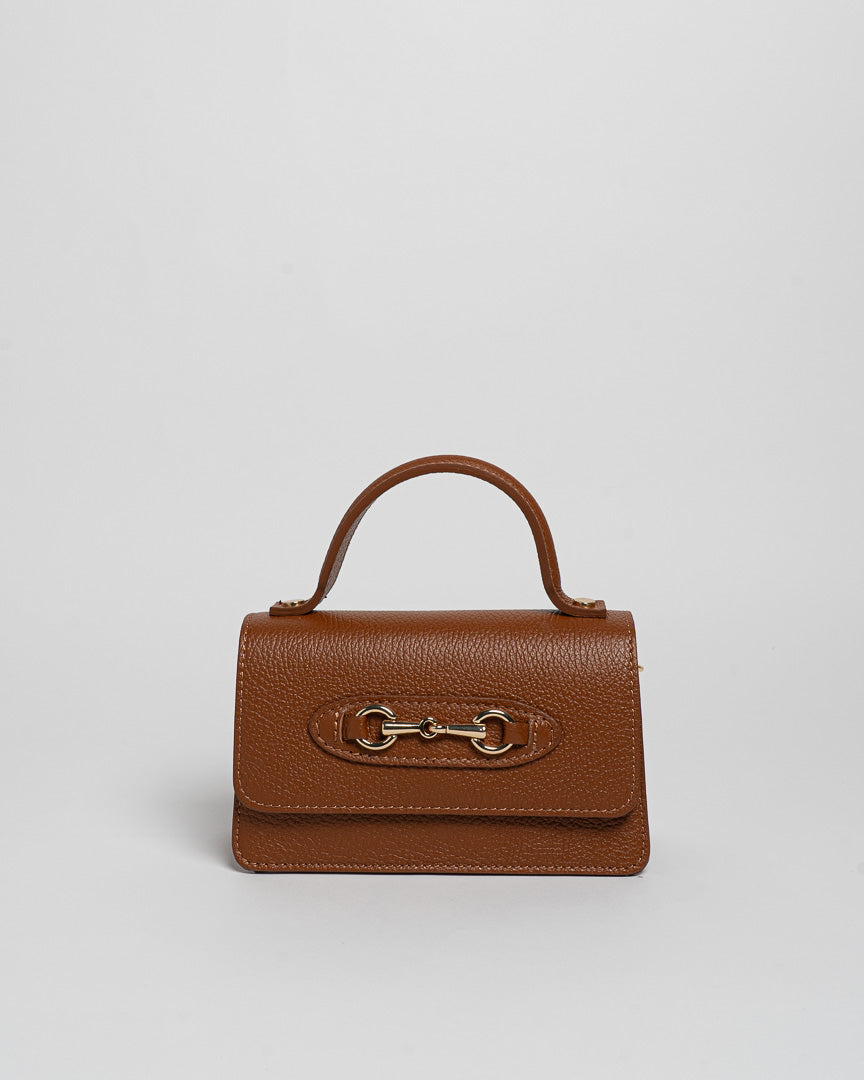 Borsa Mini G - Cuoio