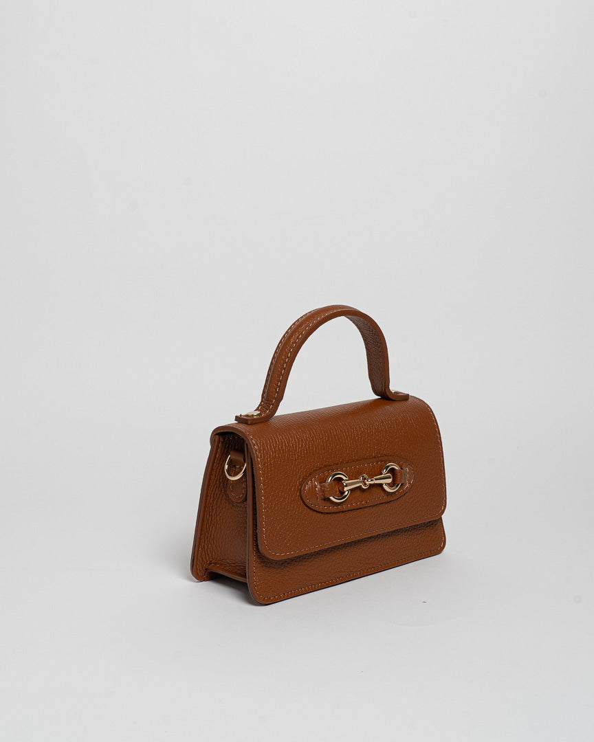 Borsa Mini G - Cuoio