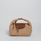 Borsa Puffy Rafia - Cuoio