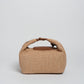 Borsa Puffy Rafia - Cuoio