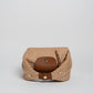 Borsa Puffy Rafia - Cuoio
