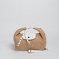 Borsa Puffy Rafia - Bianco