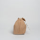 Borsa Puffy Rafia - Bianco