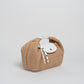 Borsa Puffy Rafia - Bianco