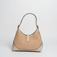Borsa Vicky pelle e rafia - Beige