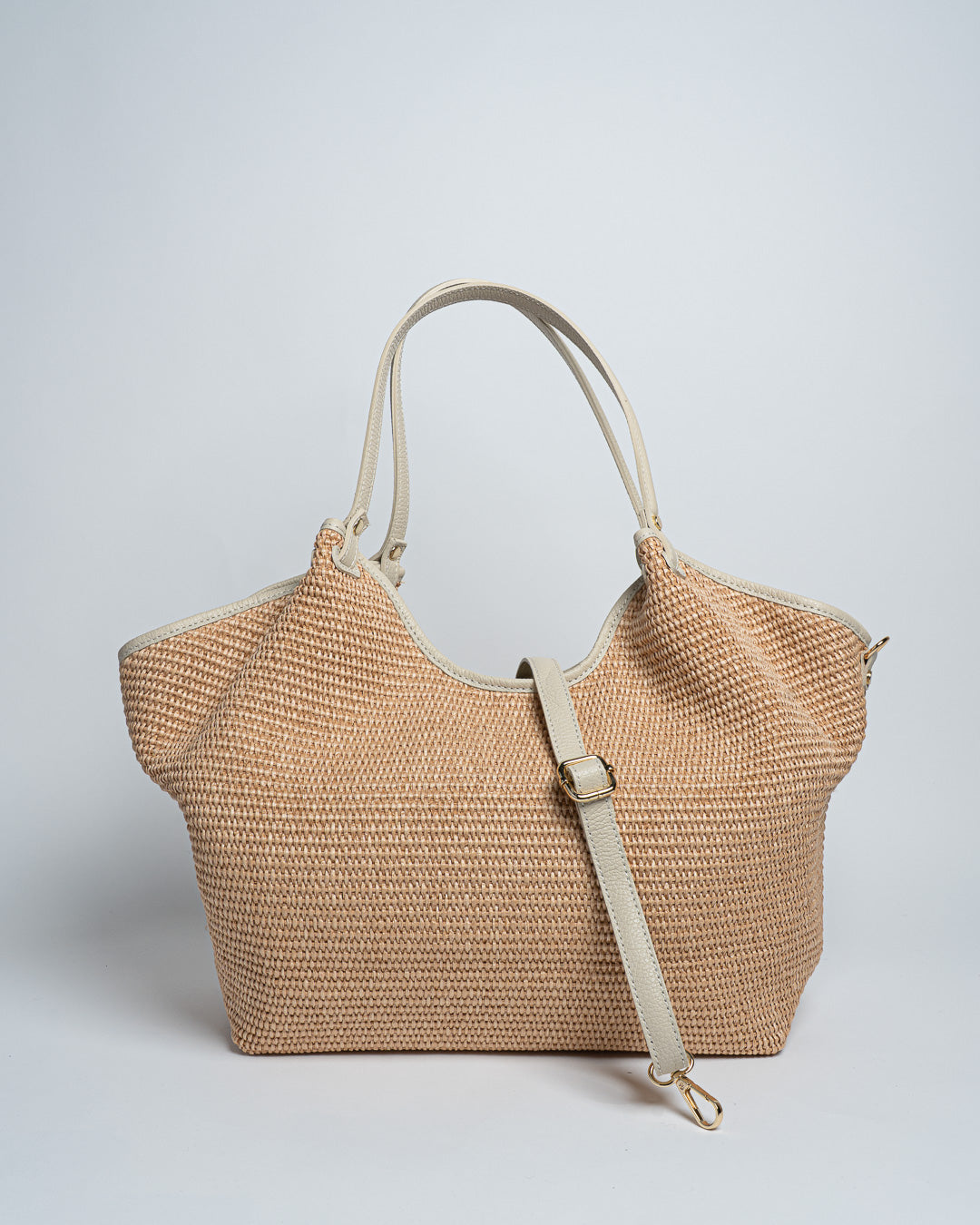 Borsa Jenny rafia - Beige