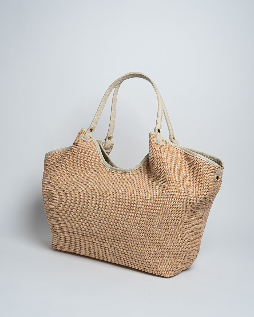 Borsa Jenny rafia - Beige