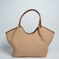 Borsa Jenny rafia - Cuoio