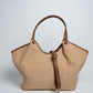 Borsa Jenny rafia - Cuoio