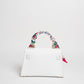 Borsa Mini K foulard - Bianco