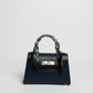 Borsa Mini K foulard - Blu
