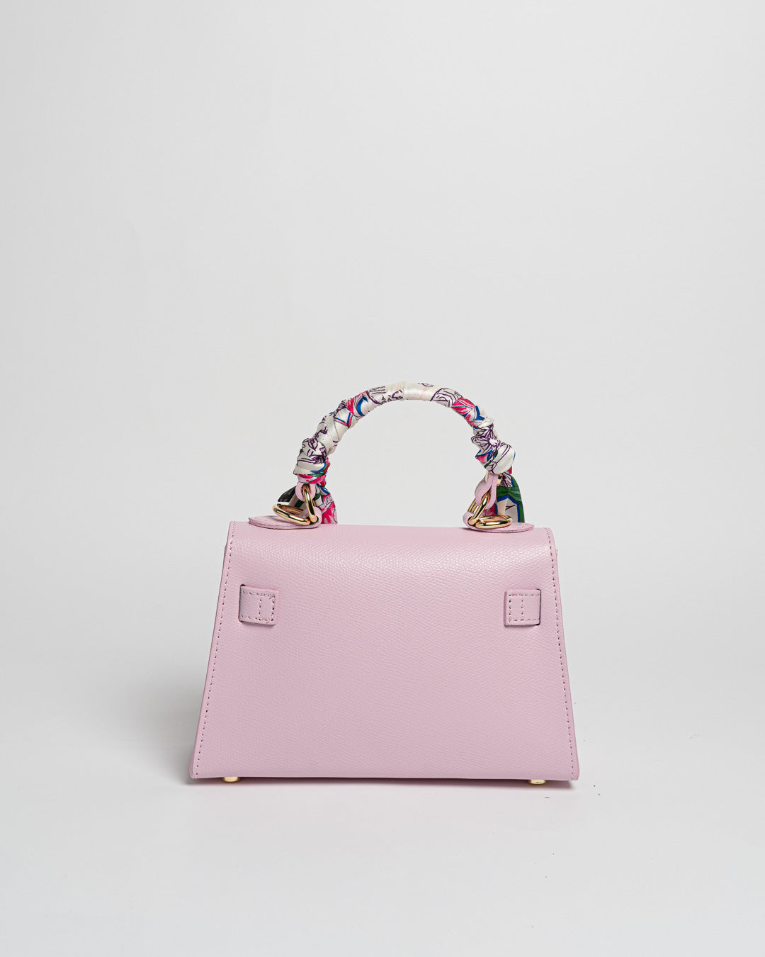 Borsa Mini K foulard - Rosa confetto