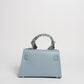 Borsa Mini K foulard - Celeste