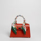 Borsa Mini K foulard - Arancio