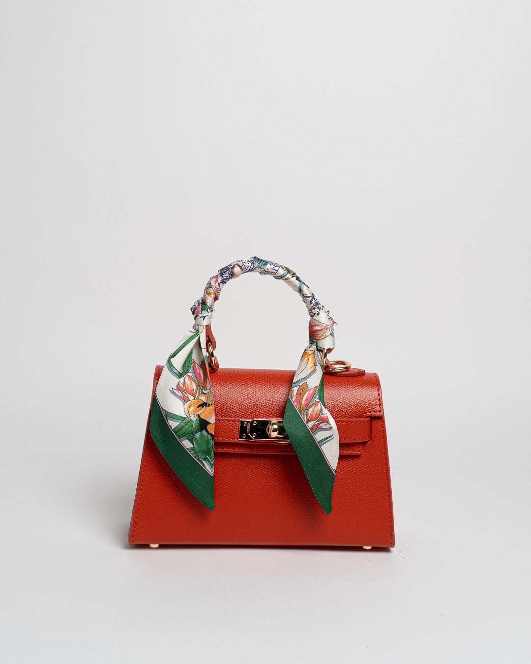 Borsa Mini K foulard - Arancio