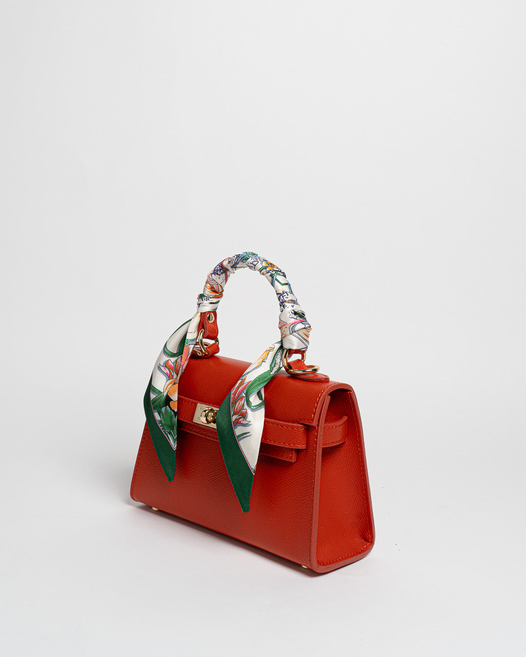 Borsa Mini K foulard - Arancio