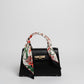 Borsa Mini K foulard - Nero