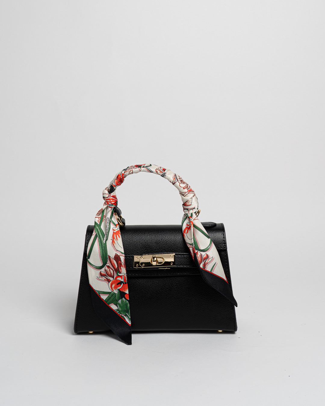 Borsa Mini K foulard - Nero