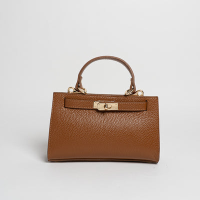 Borsa Mini Kelly - Cuoio