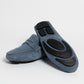 Mocassino in camoscio con bendina - Jeans