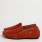 Mocassino basic in camoscio - Aragosta