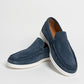 Mocassino Seaside in camoscio - Denim